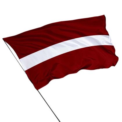 Флаг Латвии